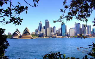 Australian urban nature skyline water - elizabeth durack free wallpaper
