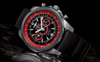 Watch red bezel panfuturism detailed - christian hilfgott brand free wallpaper for desktop