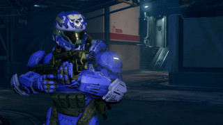 Eve ryder blue suit gun - halo free wallpaper