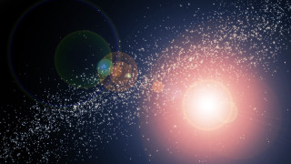 Bright light stars astronaut space - star and dust free wallpaper for desktop