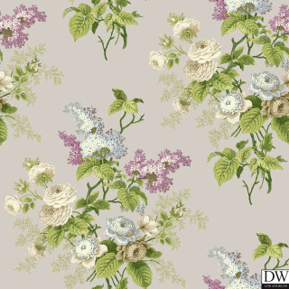Floral wallpaper white background design - green leaf and flowers free wallpaper