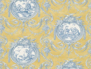 Yellow blue wallpaper blue white - a white border free wallpaper