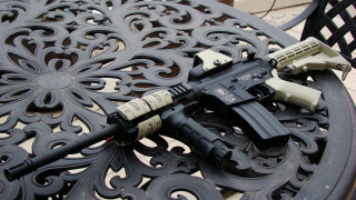 Gun toy gun outdoor patio - doug ohlson free wallpaper