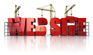 Red sign web site cranes - a wireframe diagram free wallpaper