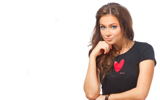 Woman heart shirt 3d render - anna hotchkis free wallpaper
