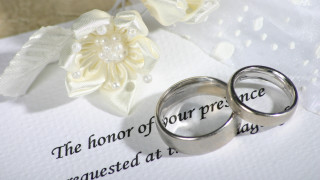 Wedding rings flower paper marriage - ring free wallpaper