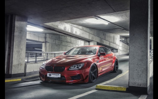 Red car parking garage no - a parking garage next free wallpaper