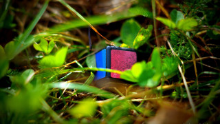 Toy block grass red blue - ernő rubik free wallpaper