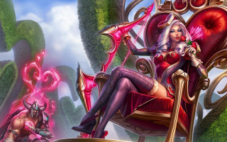 Woman demon armor apple fantasy - a demon and a demon free wallpaper