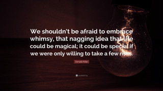 Quote dark background lightbulb writer - the middle of it free wallpaper