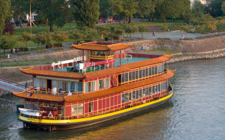 Boat dock cityscape bridge tokyo - emperor huizong of song free wallpaper