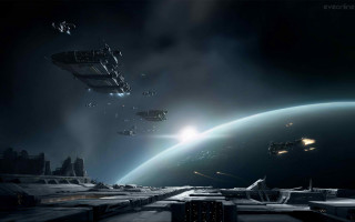 Space station spaceship planet city 2 - a space station free wallpaper for desktop