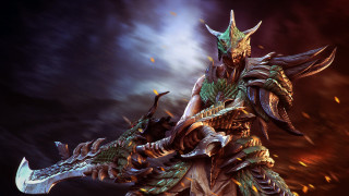 Armor sword demon horns claws - horn free wallpaper for desktop