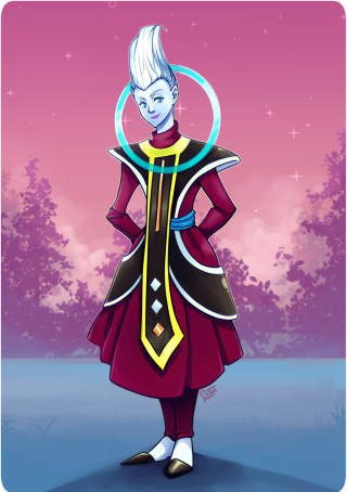 Cartoon whitehair reddress blue ring - epsylon point free wallpaper for mobile