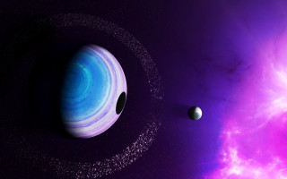 Space planet star background purple - planet free wallpaper for desktop