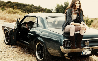 Woman car boots outdoors vintage - eleanor best free wallpaper for desktop