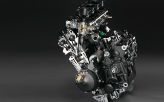 Car engine black white assemblage - xf iq4 free wallpaper