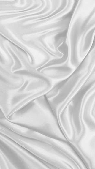 White satin wavy pattern background - surface free wallpaper for mobile