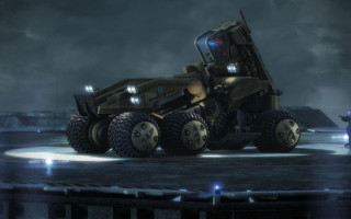 Large truck giant wheel man - a large truck free wallpaper