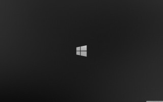 Black white windows desktop minimalist - constant free wallpaper
