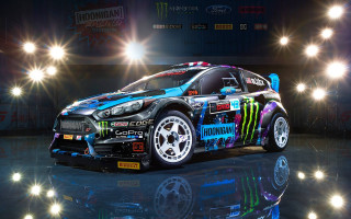 Car neon reflection space fireworks - reflective free wallpaper