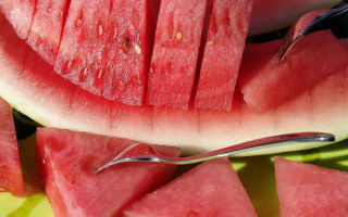 Watermelon slices spoon spoonrest summer - a spoon free wallpaper