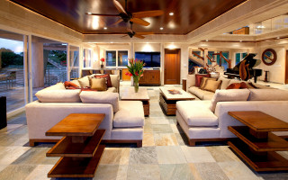 Living room couch ceiling fan - center area free wallpaper