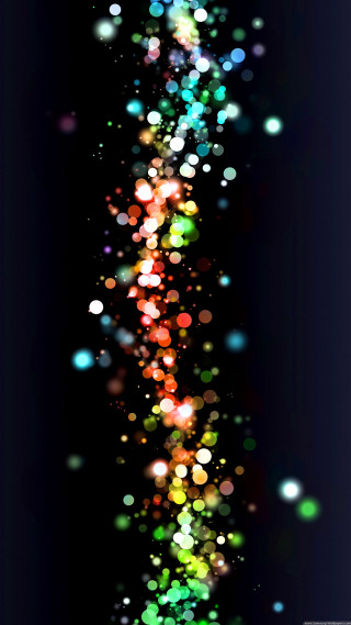 Colorful fireworks display black background - free stars wallpaper