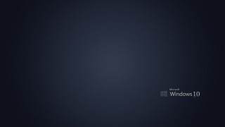 Darkblue windows10 logo minimalism screenshot - blue background free wallpaper