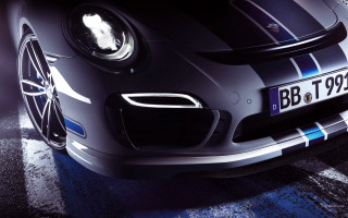 Car blue stripe front bumper - bumper free wallpaper