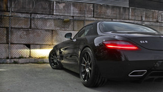 Black sports car brick wall 7 - ahmed yacoubi free wallpaper
