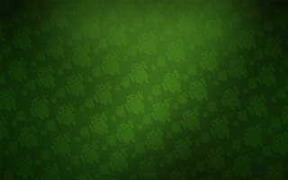 Green clovers light pixel android - pixel art free wallpaper