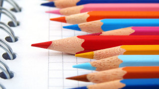 Pencils spiral blurry background academic - a paper free wallpaper