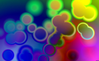 Colorful rainbow mickey mouse beeple - an abstract painting free wallpaper for desktop