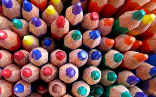 Colored pencils child drawing pastel - pastell free wallpaper