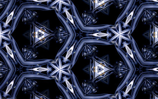 Abstract blue white black star - pattern free wallpaper for desktop