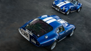 Blue sports cars parking lot - free cars wallpaper