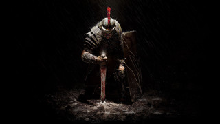 Man suit sword rain armor - esao free wallpaper
