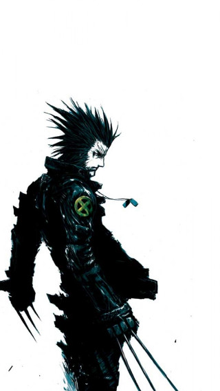 Mohawk man green yellow cross - ashley wood free wallpaper for mobile