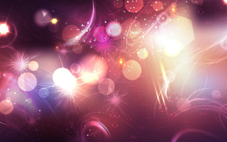 Colorful lights stars abstract digital - artist free wallpaper for desktop