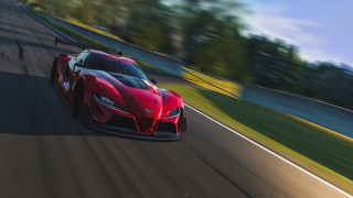 Red sports car race track 54 - a race track free wallpaper