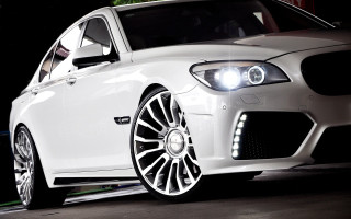 White car bright headlight man - a man in a suit free wallpaper for desktop