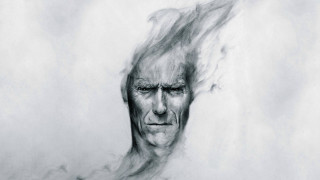 Old man cigarette smoke monochrome - a pencil sketch free wallpaper for desktop