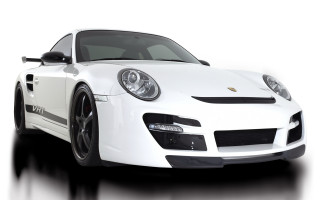 White sports car black stripe 4 - a black stripe free wallpaper