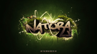Green natroa swirl nature 3d - nature free wallpaper