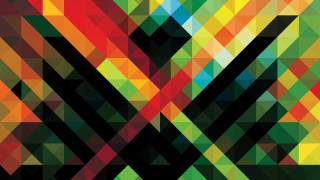 Colorful argyle pattern geometric abstract - a diagonal pattern of squares and rectangles free wallpaper