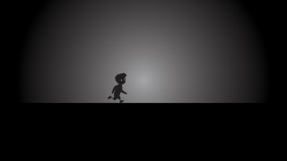 Dark walking light hat minimalism - dynamic lighting free wallpaper for desktop
