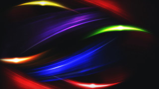 Colorful abstract black red blue - vibrant color line free wallpaper