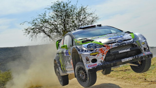 Car jumping dirt road blue - a dirt road free wallpaper for desktop