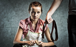 Feminist art woman holding knife - feminist art free wallpaper